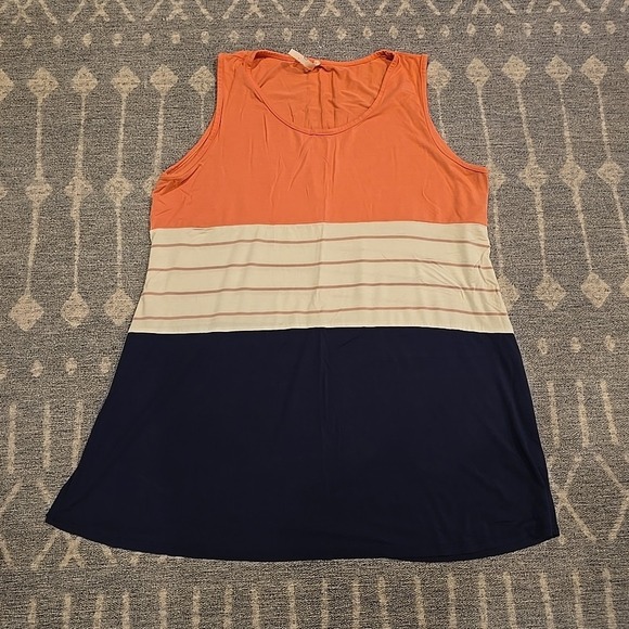 Tops - Tri-colored Tank Top